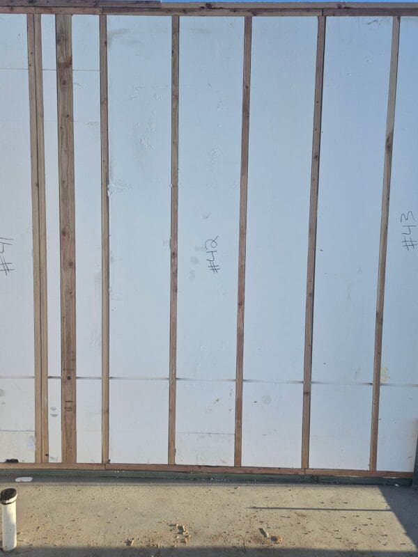 nstallation Focus: "Close-up of Done Wall panels being installed, showcasing the seamless interlocking design for quick and hassle-free assembly."