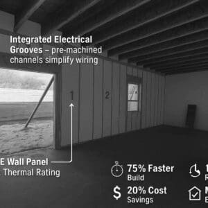 Material Highlight: Done Wall panels with a sturdy, moisture-resistant surface, engineered for long-lasting performance in various environments.