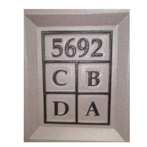 Apartment/Condo Address Plaque