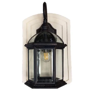 Standard Style Light Mounting Block Trim by SnapTight installed on home siding, providing a clean and secure base for outdoor lighting fixtures.