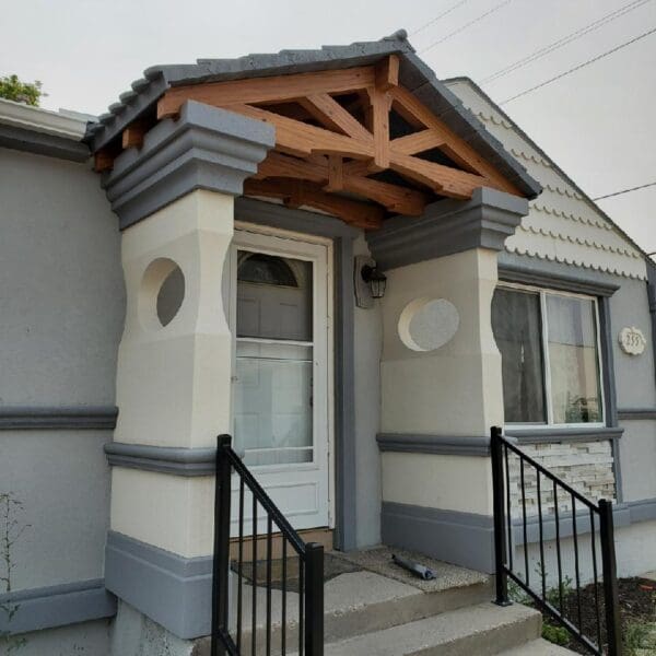 Custom architectural columns by SnapTight Products, designed for durability, insulation, and a premium finish to enhance any building’s exterior or interior design.