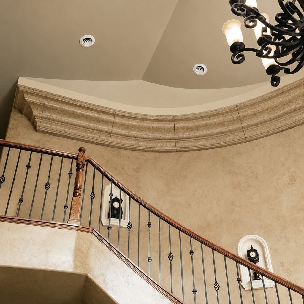Custom Architectural Foam Asthetics Crown Moldings