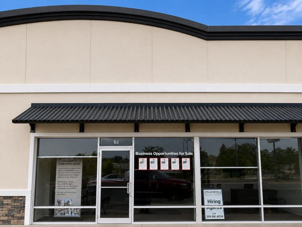 Custom awnings installed with insulated siding panels.
